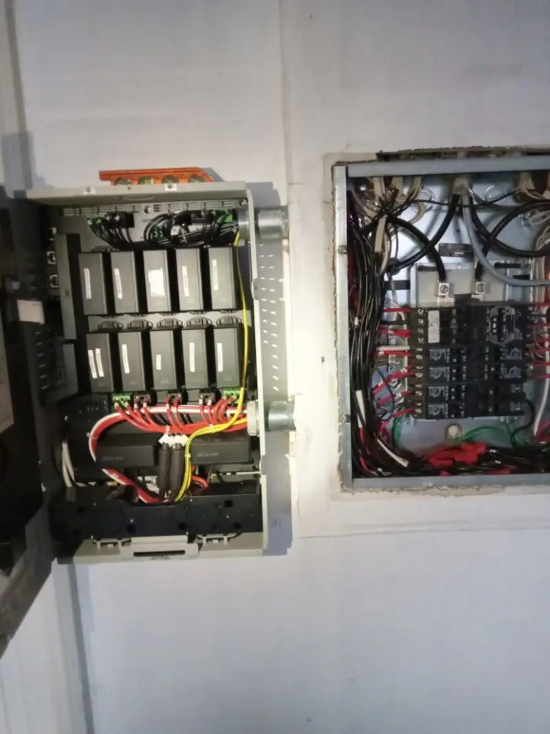 Electrical panel upgrade completed for Electrical Inspection in Oakridge